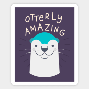 Otterly amazing Magnet